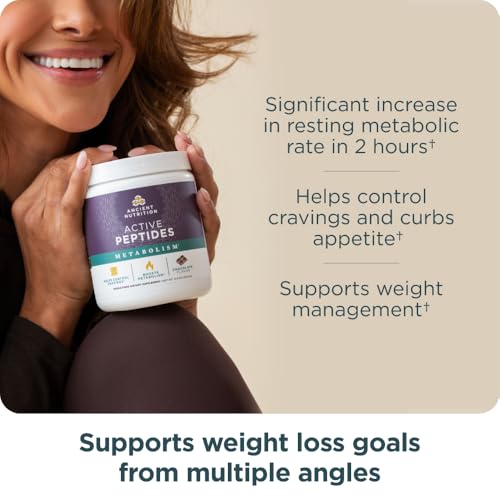 Ancient Nutrition Active Peptides Metabolism Powder, Chocolate - image 3