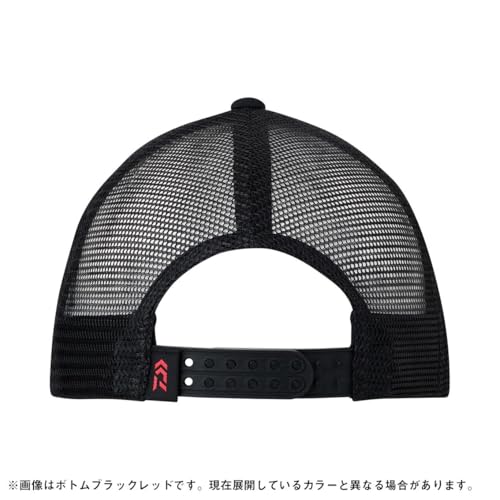 ダイワ(DAIWA) DC-6624 3Dロゴハーフメッシュキャップ ブラック フリー 2枚目