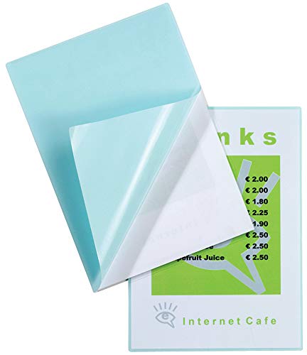 GBC® Laminiertasche Peel'nStick™ Pouch, selbstklebend, A4, 216 x 303 mm, 0,1 mm, glänzend (100 Stück), Sie erhalten 1 Packung á 100 Stück