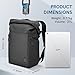 Kingsons Travel Laptop Backpack，Anti Theft Business Backpack for Men Womens Lightweight Waterproof Backpacks Computer Bag Fits 15.6 Inch Laptop and Notebook