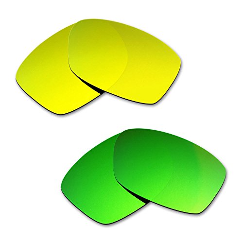Verre Jupiter Squared Oakley Plus - Rechange Or 24K pour lunettes homme