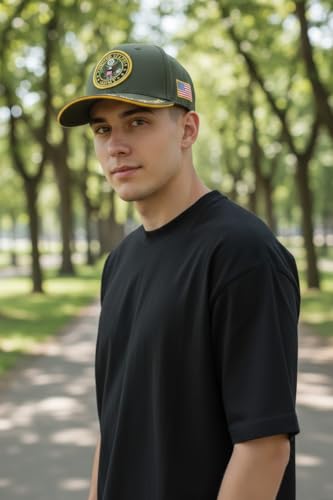 Image of US Army Veteran Hat for Men - Officially Licensed Military Baseball Cap, for Veterans
