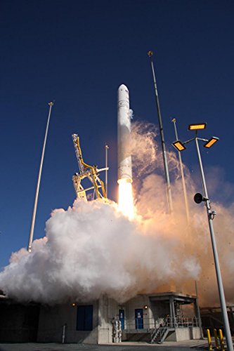 Gifts Delight Laminated 22x33 Poster: Antares Rocket Launch WALLOPS Island, Va.-NASA Commercial WALLOPS Island, Va.-NASA Commercial Space Partner Orbital Sciences Corporation launched it