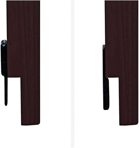 Miniatura 6 de CC KITS Barandilla de seguridad de madera para cama de protección lateral para camas de niños pequeños, niños y niños (blanco)