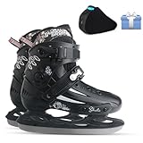 ✔PP-Kunststoffmaterial: Diese Skate-Schale besteht aus PP-Kunststoff, um häufigem Gebrauch standzuhalten, und bietet Skatern für mehrere Saisons eine zuverlässige und robuste Wahl
