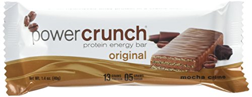 Power Crunch Protein Energy Bar, Mocha Crème, 12 Count
