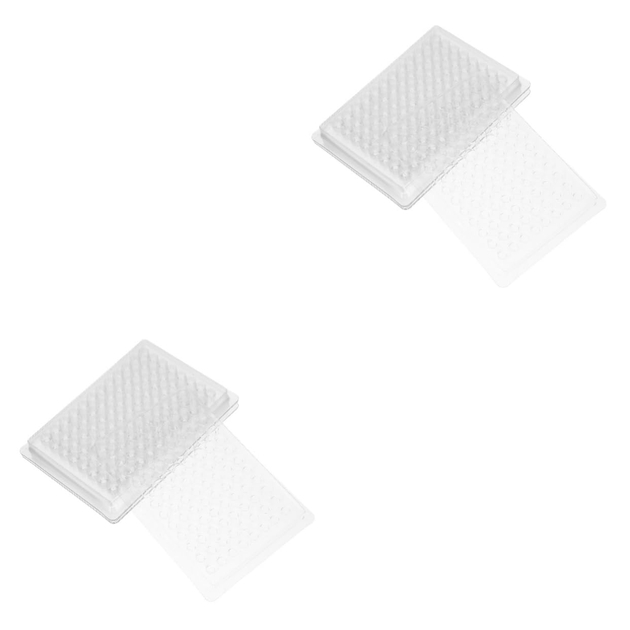 Alipis 2sets Stable Lab Equipment 96- Culture Trays Accurate Culture Plates 100pcs*2