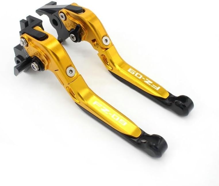Miniatura 6 de TEMKIN W para Yamaha FZ09 FZ 09 FZ-09 2014 2015 2016 2017 motocicleta CNC ajustable plegable extensible freno embrague palancas Y (Color  H)