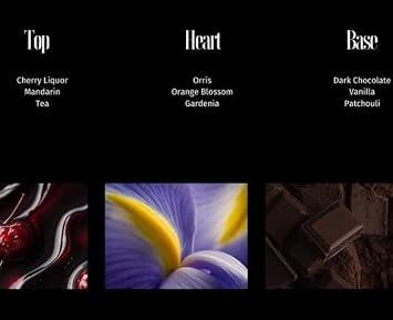 Midnight Sin Eau De Parfum 100ml Cherry Chocolate Vanilla Perfume Unisex Long Lasting Fragrance Daniel Rene