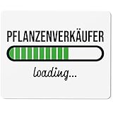 JUNIWORDS Mauspad Mousepad, Pflanzenverkäufer Loading (6211021)