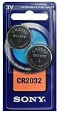  Sony 2X CR2032 3V Single-use Battery Lithium - Batterien (Single-use Battery, CR2032, Lithium, Knopf/Münze, 3 V, 2 Stück(e))