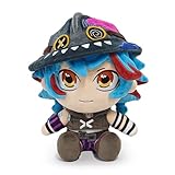 Cumpleaños | Peluche Jinx 25 Cm Estilo Kawaii, Muñeco Suave De Arcane para Amantes De Los Videojuegos, Decoración-1