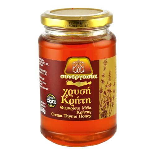 Miel Tradicional Griega de Tomillo Dorado 450g