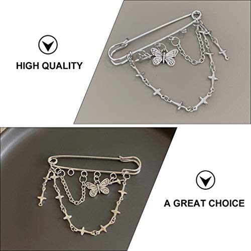 Broche papillon haut de gamme - Corsage aux finitions soignées et détails ciselés de qualité - 5