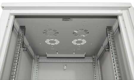 kab24® Netzwerkschrank Serverschrank Wandhehäuse Netzwerk Wandschrank Wandverteiler SOHO Schrank grau 19 Zoll 36 HE H:172,8 x B:60 x T:60cm