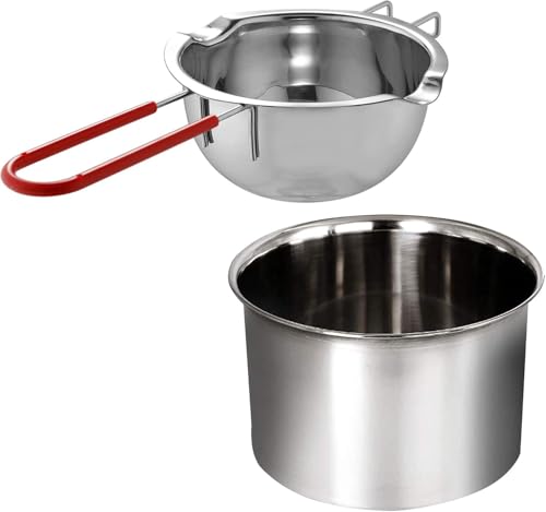 image for Goging Stainless Steel Double Boiler Melting Pot with Heat Resistant H