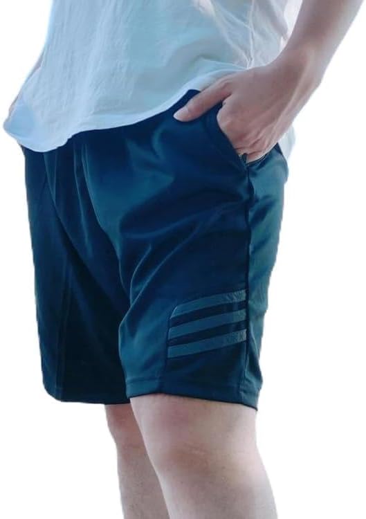 Short esportivo masculino cinza escuro respirável leve ideal para esportes e uso casual, design versátil