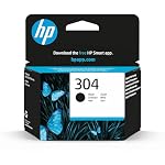 HP – HP N9K06AE 304 Tintenpatrone Druckerpatrone, Schwarz, Standa