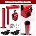 ATOLS Upgraded Manual Tire Changer Kit with 2 Duck Head Adapters, Tire Changer Duck Head Fit for Most Car Tires