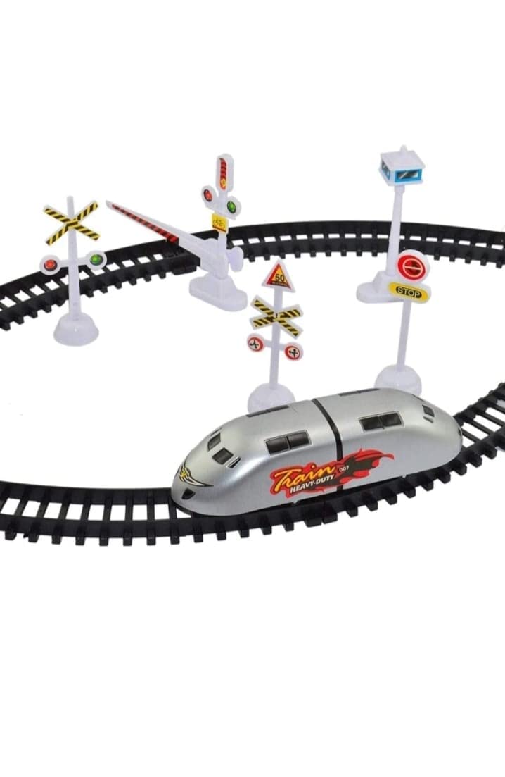 Buy High Speed Bullet Train Toy Train with Track Set & Signal Battery