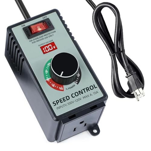 Adjustable 4000W AC Motor Speed Controller for Angle Grinder, Electric Drill, Polishing Machine...
