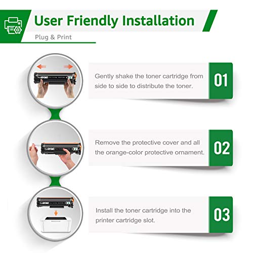 GREENSKY Compatible Toner Cartridge Replacement for HP 48A CF248A for HP Pro MFP M15w M29w M28w M15a M28 M31 M15 M14 M17 M28a M30w M31w M29a M16a M16w Toner Printer (Black, 1 Pack) - Thumbnail 6