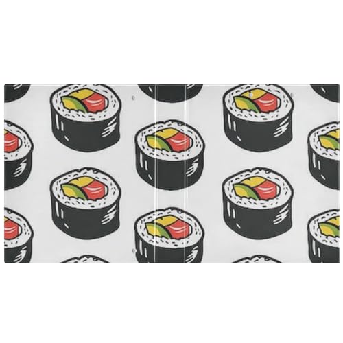 Pasta de fichário Sushi beeplus Punchless, exibe documentos de 200 páginas, certificados, papéis imp