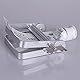 5 Tube Press/Tube Squeezer,Metall Tubenausdrücker Tubenquetscher,Extra große Größe 8,5cm Metallquetschwerkzeuge Lazy Zahnpastaspender Haarfarbe Farbstoff Kosmetische Squeezer Tube Wringer (5 Metall)