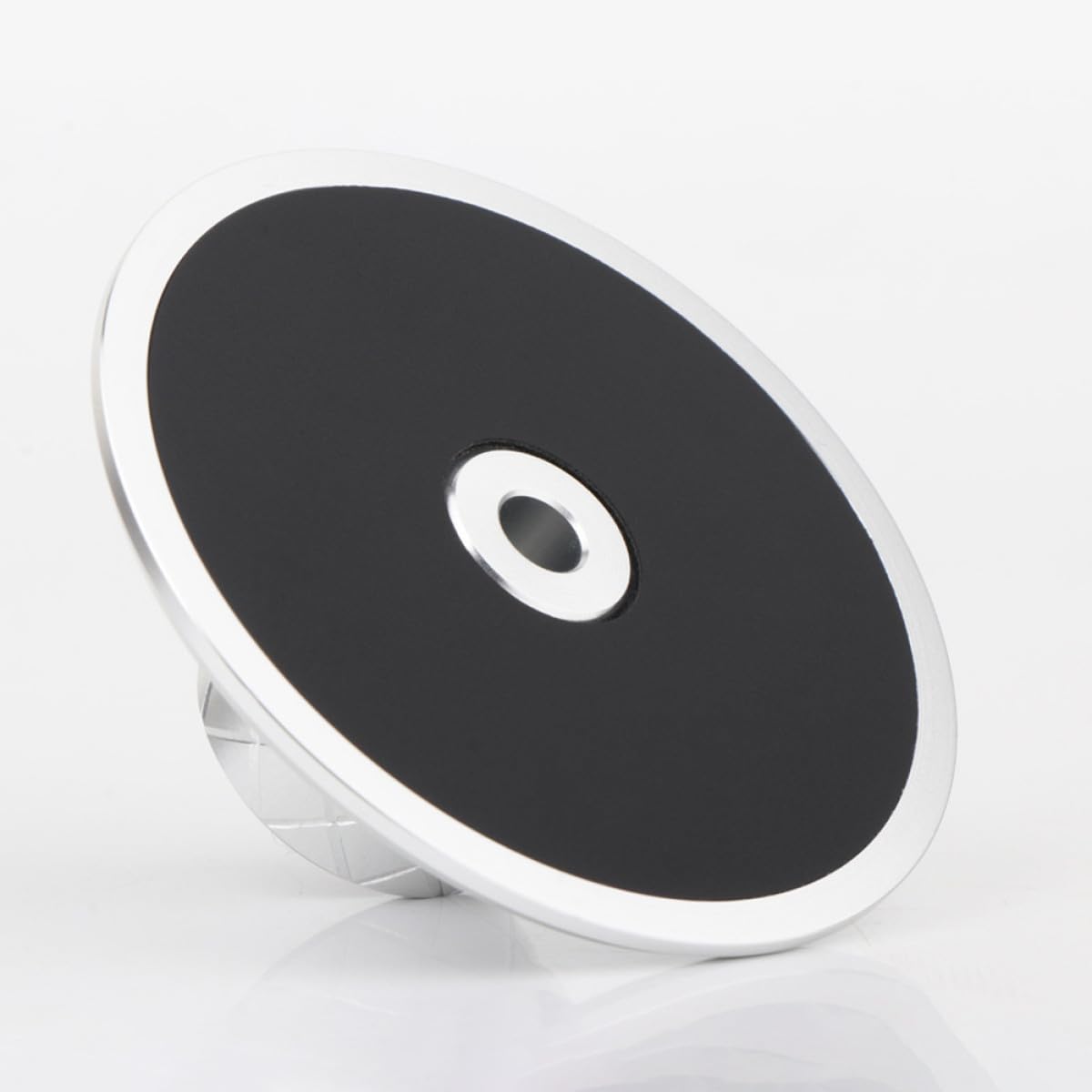 Lurrose Morsetto in Lega di Alluminio e Magnesio per Giradischi Argento Stabilizzatore di Peso Anti-vibrazione Accessorio per Vinili per Dischi in Vinile