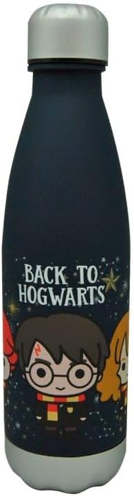 SRV Hub 750ml Stainless Steel Water Bottle, Reusable Harry Potter Water Bottle Flask, BPA Free Leak Proof Canteen Drinks Bottle Gift for Kids 3+ Years