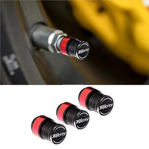 Accesorios para motocicleta Yamaha Tricity con tapas de válvula de alta resistencia 2