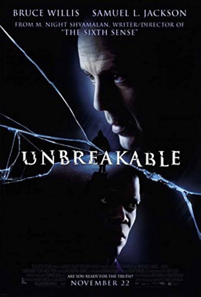アンブレイカブル　USオリジナル映画ポスター Amazon.co.jp: 【大判】映画ポスター 海外版 アンブレイカブル