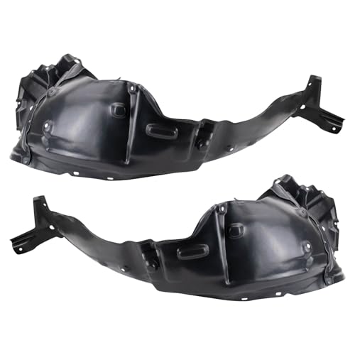Image of TRQ Inner Fender Liner Set Compatible with 2002-2010 Lexus SC430 LX1248103 LX1248129 LX1249103 LX1249129