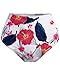 Dipinon Women's Flower High Waisted Bikini Bottom Full Coverage Bathing Suit Swim Bottoms Tummy Control Swimsuit Shorts 6XL