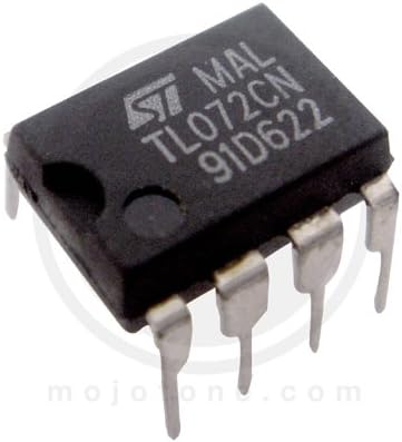 15pcs TL072 Dual Low-Noise General-Purpose Op-Amp