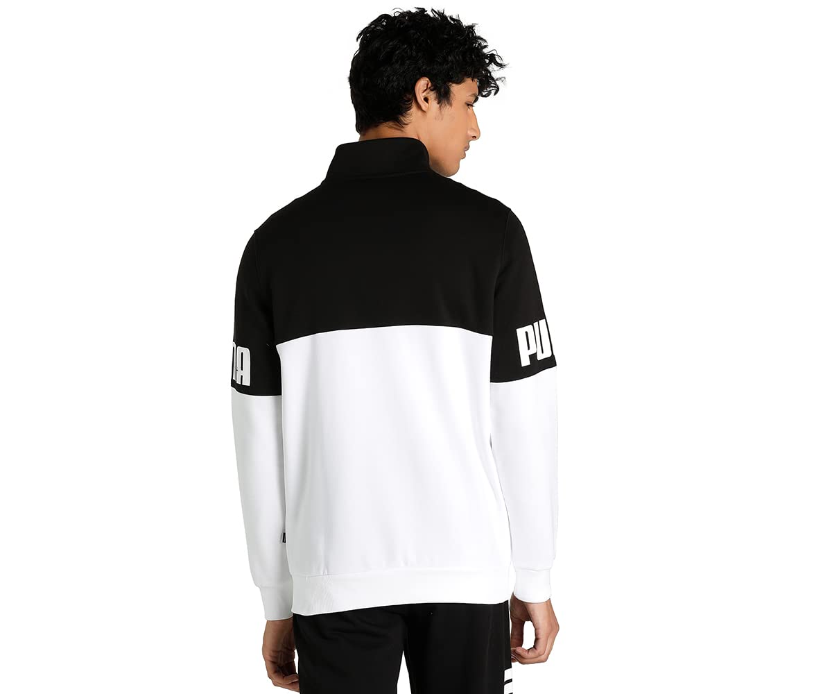 PUMA Puma Power Colorblock Suit Fl Cl Tuta in poliestere Uomo (Pacco da 1)