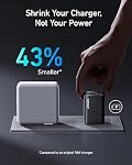Anker Prime 100W USB C Charger, Anker GaN Wall Charger, 3-Port Compact Fast PPS Charger, for MacBook Pro/Air, Pixelbook, iPad Pro, iPhone 17/Pro, Galaxy S23 / S22, Note20, Pixel, Apple Watch, and More
