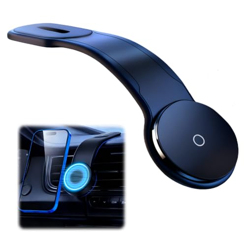 Supporto Auto Magnetico MagSafe 2 In 1: Ventosa + Gancio Per Aria, Rotazione 360°, Per IPhone 16/15/14/13 E Custodie Magnetiche - 3