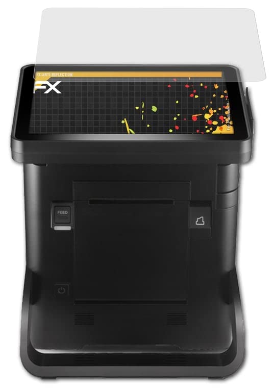 atFoliX Screen Protector compatible with Posbank Dcr A2-0970 Screen Protection Film, anti-reflective and shock-absorbing FX Protector Film