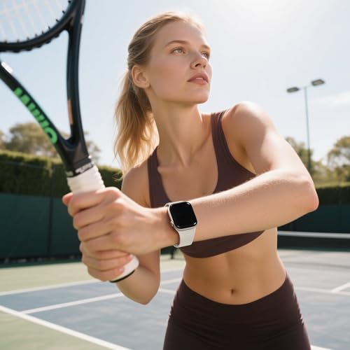 IMIVIO Magnetic Silicone Sport Band for Apple Watch Women Men, Starlight by IMIVIO - Used condition - Image 5