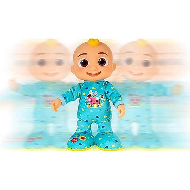 CoComelon Dancing JJ Feature Doll - Learn to Dance with Lights, Sounds, Songs, Freeze Dance, and More Move Groove 14¡± Toys for Babies, Toddlers, Preschoolers