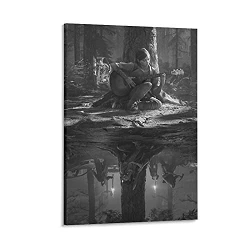 Póster decorativo de The Last Of Us Parte II, lienzo decorativo para pared, póster de sala de...