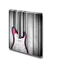 wall26 - Canvas Prints Wall Art - Background with Electric Guitar for a Music Shop | Modern Wall...