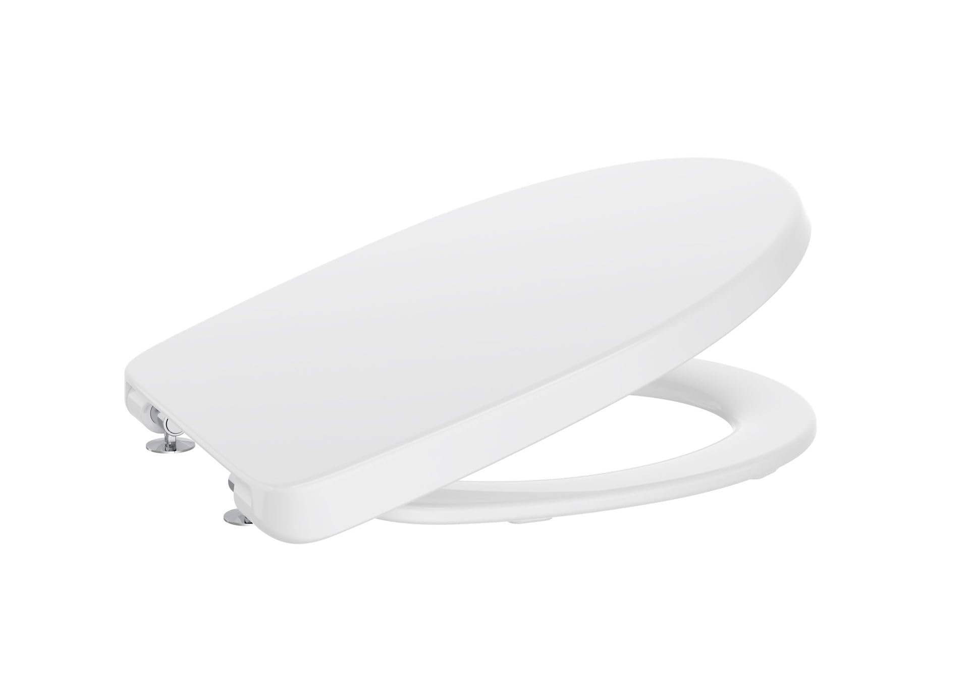 Roca A801E50001 - Tapa y Asiento de Suparlit® para inodoros VICTORIA-N blanca. Bisagras Acero Inoxidable. Valida para inodoros VICTORIA-N con acabado RIMLESS®, modelo 2025