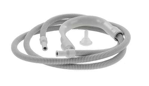 DRAIN HOSE TO FIT HOTPOINT & INDESIT CONDENSER DRYER 2 METRES APPROX - Takes water from the dryer directly to sink, U-bend or drain