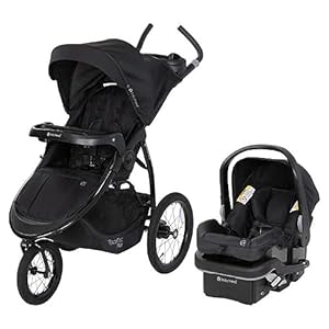 Baby Trend Expedition® Race Tec™ PLUS Jogger Travel System with EZ-Lift™ PLUS Infant Car Seat, Ultra Black