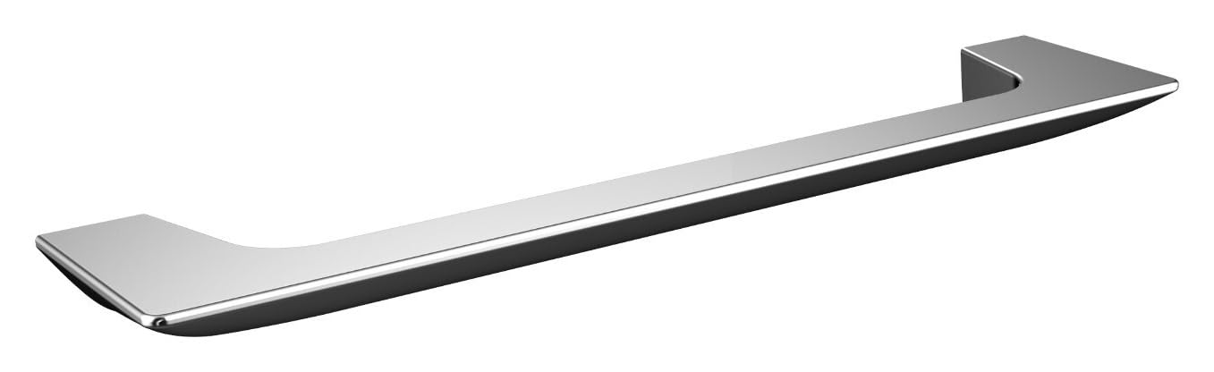 Emco Art Badewannengriff, Chrom, Haltegriff für Badewanne, zur Wandmontage, Duschstange, Länge 300 mm - 167000130, Grau