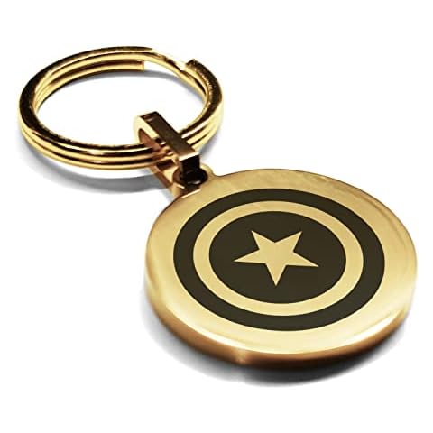 Comfort Zone Studios Captain America Keychain Cover