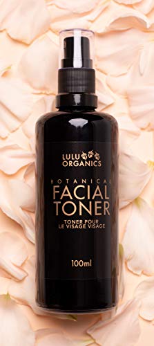 Lulu Organics - Botanical Face Toner With Witch Hazel, Cleansing And Nurturing Skin Care Toner, Natural Facial Skin Care Products, 100Ml #TOP1