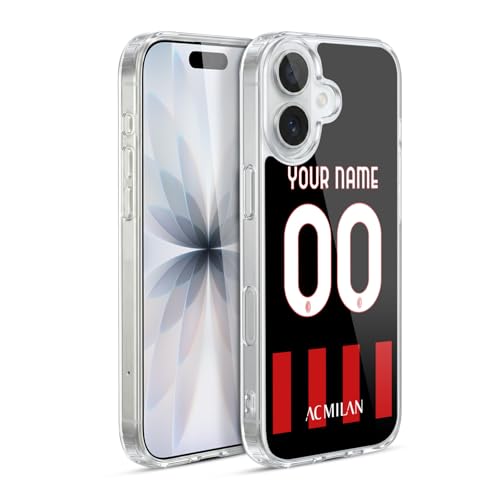 Cadeau supporter AC Milan coque iPhone 17 MagSafe maillot officiel